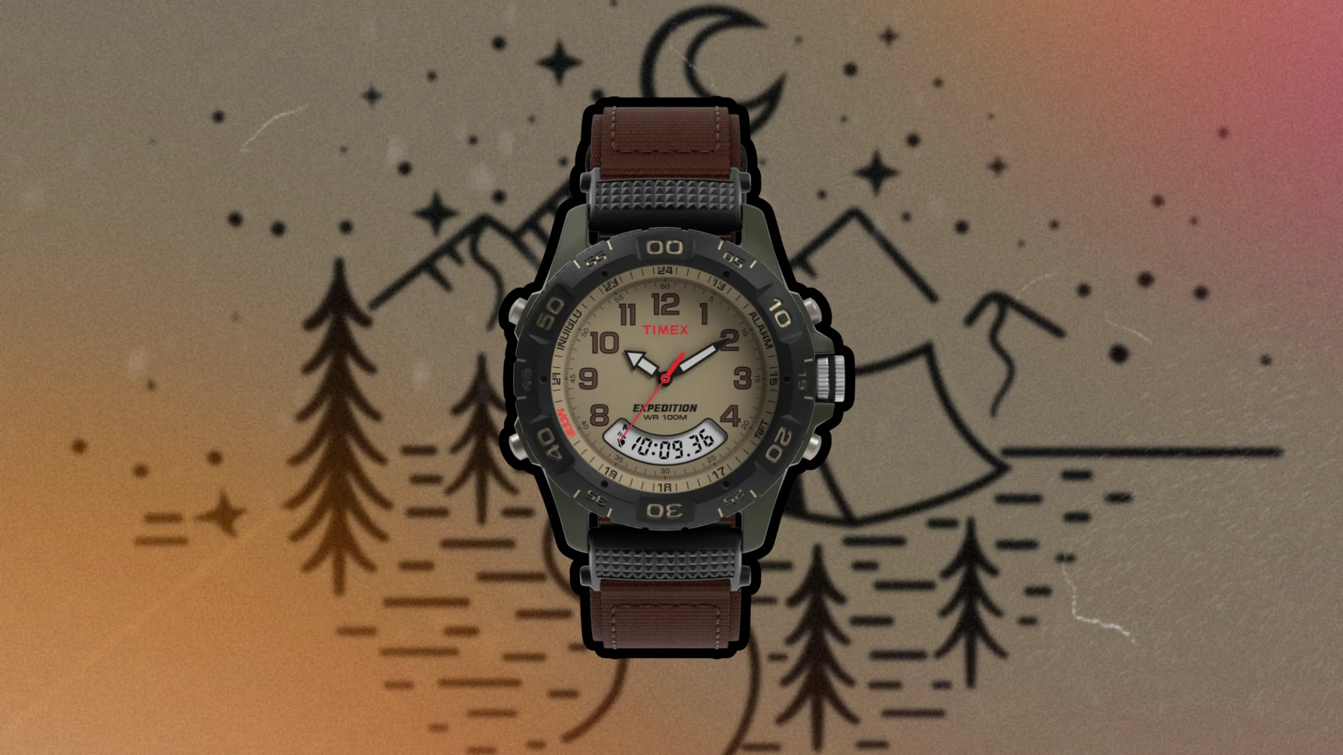 تایم باز | ساعت مقاوم و اسپرت با طراحی نظامی | Timex Expedition Camper